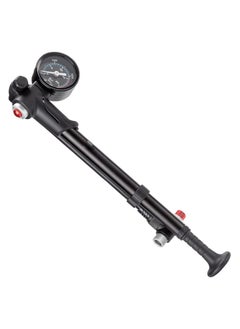 Buy Mini Bike Pump, Portable Mini Pump with Air Bleed Button, Shock Pump for Mountain, Road Bikes and Motorcycle, 100 Psi High Pressure for Front Fork and Rear Suspension Air Shocks Pump with Gauge in Saudi Arabia