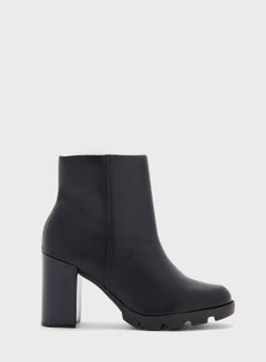 Buy Kaia Mid Heel Ankle Boots in UAE