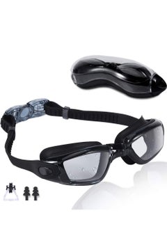 اشتري Waterproof and Anti-Fog Swim Goggles for Men Women في السعودية