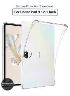 Buy Honor Pad 9 12.1 Inch Shock Proof Case Cover - Ultra Clear, Durable & Accurate Cut-outs - Scratch, Dust & Smudge Protection - Clear Silicon Back Cover for Honor Pad 9 12.1 Inch in Saudi Arabia