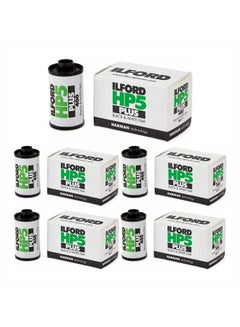 اشتري HP5 Plus ISO 400 Black and White 35mm Roll Film Bundle (36 Exposures, 5-Pack) (5 Items) في الامارات