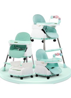 Buy Baybee Infant Toddler 4 in 1 Nora Convertible High Chair for Kids with Adjustable Height and Footrest in Egypt