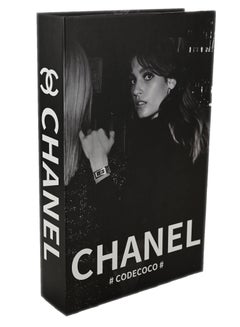 اشتري Chanel Fake Book Display for Countertops, Sideboards, and Shelves/ Faux Book to Make You Place Elegant/ Classic Cover Fake Book for Home & Office Décor Display في الامارات