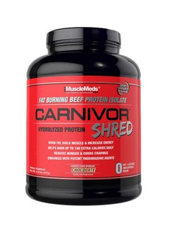 اشتري Carnivore Shred Fat Burning Beef Protein Isolate Chocolate Flavor 56 Servings في الامارات