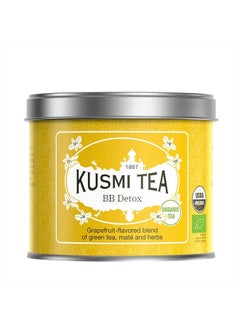 Buy Kusmi Tea - BB Detox - Iconic Detox Tea - Organic Tea - Blend of Green Tea, Mate & Grapefruit - Organic Flavored Yerba Mate Tea - Loose Leaf Tea - Tin Box of 3.5 oz - Quantity for about 50 cups in UAE