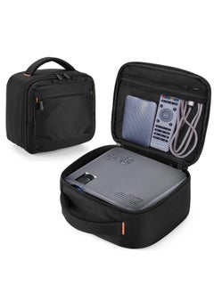 Buy Projector Case, Mini Projector Carrying Bag Compatible for DR.J Professional and QKK Mini Projector, Black in UAE