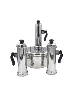 اشتري 3 Puttu Maker Stainless Steel في الامارات