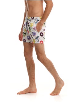 Buy Swim Short 414 For Men - Beige in Egypt