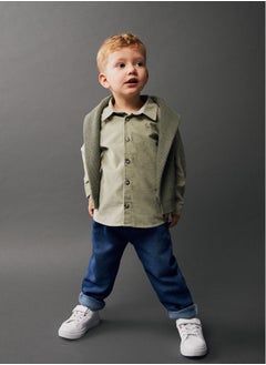 اشتري Elastic Waist Basic Baby Boy Denim Trousers في مصر