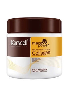Buy Karseell Collagen Hair Treatment Deep Repair Conditioning Argan Oil Collagen Hair Mask Essence for Dry Damaged Hair All Hair Types 16.90 oz 500ml in Saudi Arabia