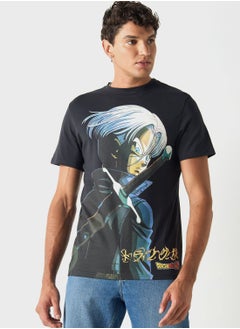 Buy Dragon Ball Z Print T-Shirt in Saudi Arabia