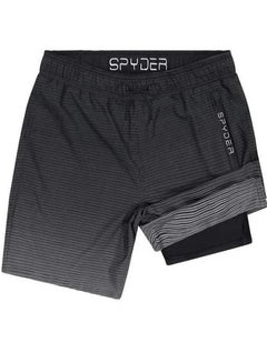 Buy Swim Men's quick Dry Swimming Shorts In Grey in UAE