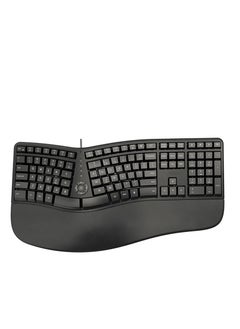 اشتري Split Ergonomic Keyboard with Wrist Rest for Extended, Strain-Free Typing on Laptops and PCs, Keyboard, Laptop, PC في الامارات