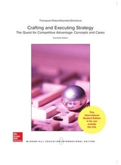 اشتري Crafting And Executing Strategy  The Quest For Competitive Advantage  Concepts And Cases  Ed   20 في مصر