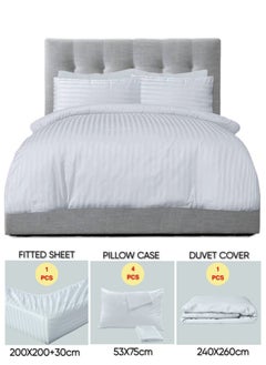 Buy 6 Pieces Super King Size Bedding Cover Set in UAE