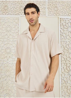 اشتري Premium Ottoman Resort Collar Relaxed Fit Shirt في السعودية