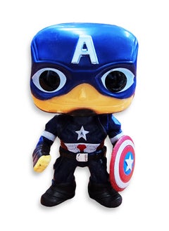 Buy Animation Captain America Action Figure Funko For Baby & Kids Toys For Boys & Girls Size 2.5 x2.5x3.75inch in Egypt