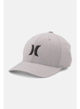 Buy Men Brand Logo Cap, Grey in Saudi Arabia