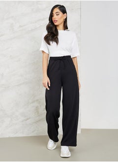 Buy Wide Leg Jogger with Side Pocket in Saudi Arabia