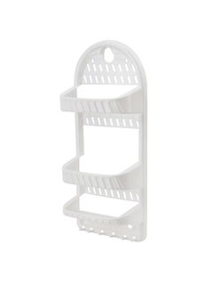 اشتري Royalford 3 Layer Hanging Bathroom Organizer- RF11301|  Ideal Organizer for Toiletries, Dcor| Strong and Durable Construction| White في الامارات