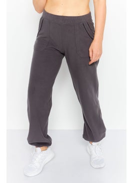 Buy Women Sportswear Fit Training Pants, Grey in UAE