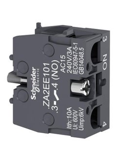 Buy Schneider Electric Single Contact Block For 22Mm Head, 1 Normally Open (No) Contact in Egypt