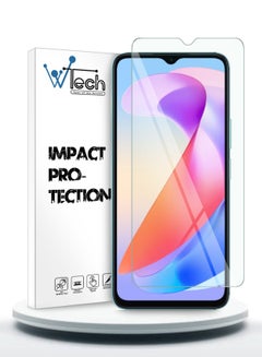 Buy Premium Series Curved Edges 9H 2.5D Tempered Glass Screen Protector For Honor X6a 4G 2023 Clear in UAE