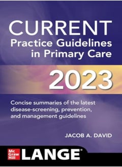 اشتري Current Practice Guidelines In Primary Care 2023 في الامارات