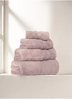 Buy Cotton Towel model: Braid BMBO - color: Blush - 100% cotton- Size: 70 cm x 140 cm - Made In Egypt. in Egypt