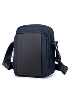 Buy Premium Unisex Sling Bag Water Resistant Polyester Cross Body Bag with Anti Theft Design for Travel Business Daily Casual K00542 Blue in UAE