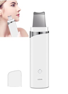 اشتري Skin Scrubber,Ultrasonic EMS Ion Exfoliating Device Face Cleanser and Blackhead Remover Pores Cleaning Wrinkle Remover Comedone Extractor Skin Care في الامارات