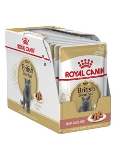 اشتري Feline Breed Nutrition British Shorthair WET FOOD - Pouches في الامارات