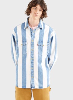 Buy Striped Relaxed Shirt in Saudi Arabia