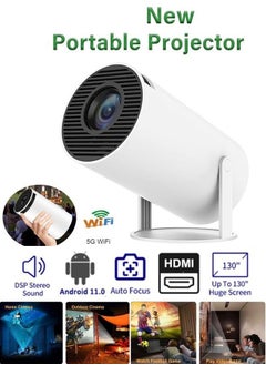 اشتري HY300 Android Version Portable Projector Home Projector في السعودية