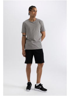 Buy Man Slim Fit Knitted Shorts in Egypt