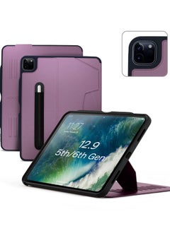 Buy ZUGU CASE iPad Pro 12.9 Case, Ultra Slim Protective Case/Cover Designed for iPad Pro 12.9-inch (6th Gen, 2022 / 5th Gen, 2021) Wireless Pencil Charging, Convenient Magnetic Stand (Auto Sleep/Wake) in UAE