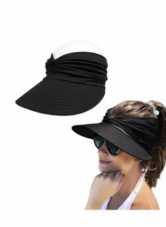 WAYCOM Sun Cap-360Ã‚° Rotation Sun Visor Hat UV Protection 