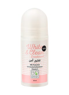 Buy Bobana White & Clean Roll-on Deodorant in Egypt