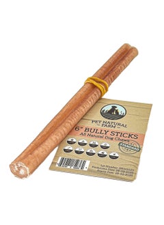 اشتري 6" Standard Bully Stick Natural Dog Chews في الامارات