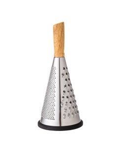 Buy Stainless Steel Grater With Wooden Handle in Saudi Arabia