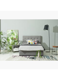 اشتري Oakland Hydraulic Upholstered Twin Bed 213 x 110 x 122 cm في السعودية