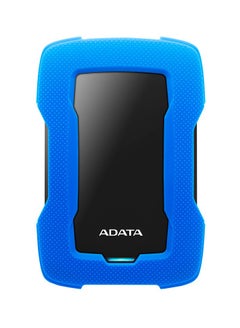 Buy ADATA HD330 1TB USB 3.0, High-speed Shock-absorbing External Hard Drive, Extra Slim Portable Waterproof Mobile Hard Drive, (1TB Blue) in UAE