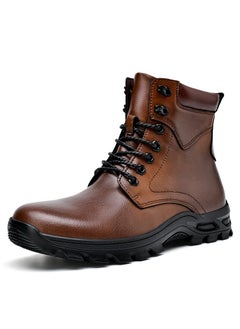 اشتري New Men's Casual Leather Boots في الامارات