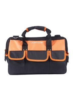 Buy Hand Tools Organizer Bag - Dual Grab Handles Spacious Interior Multiple Pockets Zipper Closure Reinforced Fabric - Portable and Durable Tool Storage Solution - Travel Mechanics Workers DIY in Saudi Arabia