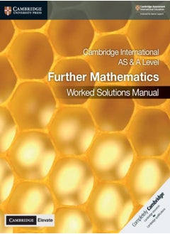 اشتري Cambridge International AS & A Level Further Mathematics Worked Solutions Manual with Cambridge Elev في الامارات