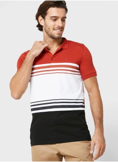 Buy Colourblock Polo Shirt in UAE