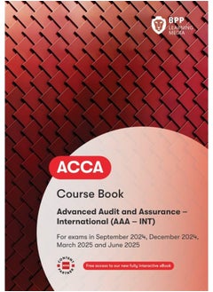 اشتري ACCA Advanced Audit and Assurance (International): Course Book في الامارات