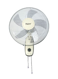 Buy 16 Inches 3 Speed 5 Leaf Metal Wall Fan With Wide Oscillation in UAE