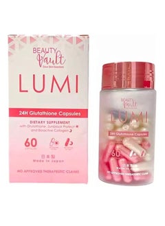 Buy LUMI 24H Glutathione Capsules 60 Caps in UAE