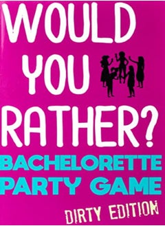 Buy Would You Rather?: Bachelorette Party Game - Dirty Edition in UAE